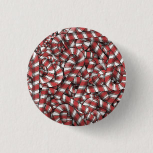 Abstrakte, gezwirnte Canons Button