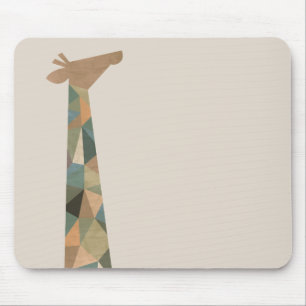 Abstrakte Giraffe Mousepad