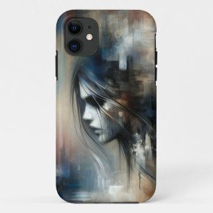 Abstrakte Girl-Malerei Case-Mate iPhone Hülle