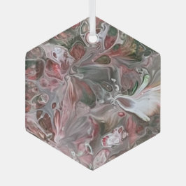 Abstrakte Glasverzierung Ornament Aus Glas