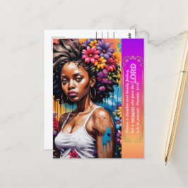 Abstrakte Glaubensgemeinde 31 30 Postkarte