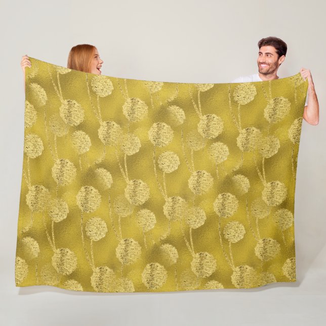 Abstrakte Gleitpunkte - nahtloses Muster 1 Fleecedecke (Beispiel)