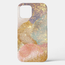 Abstrakte Glitzer Galaxie lila rosa Raumfunkel