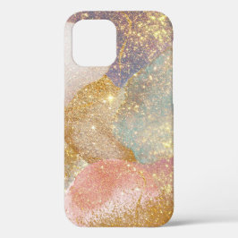 Abstrakte Glitzer Galaxie lila rosa Raumfunkel Case-Mate iPhone Hülle