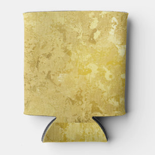 Abstrakte Gold Grunge Textur Hintergrund Dosenkühler