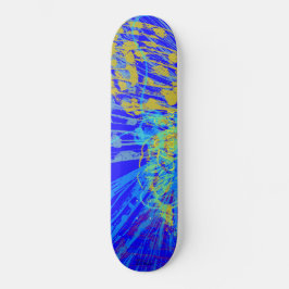 Abstrakte Goldbarmherzigkeit Skateboard