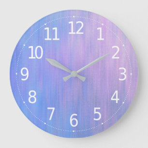 Abstrakte Gradient Grunge Artwork   Wall-Uhr Große Wanduhr