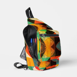 Abstrakte Grafiken Crossbody Bag