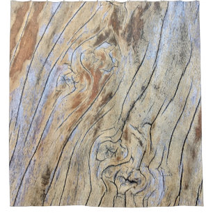 Abstrakte grafische Darstellung der Holzstruktur i Duschvorhang