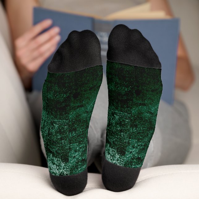Abstrakte Grundierung Socken (Unterseite)
