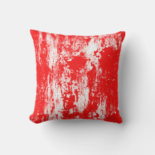 Abstrakte Grunge-Illustration Tintenpinsel-Effekt  Kissen