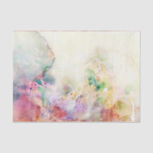 Abstrakte Grungebeschaffenheit mit Watercolorfarbe Seidenpapier