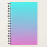 abstrakte, gürtelrosa, türkisfarbene Omeletöne Planer<br><div class="desc">abstrakte gürtnerrosa türkisfarbene ombre Mermaid Farben Mode Accessoires.</div>