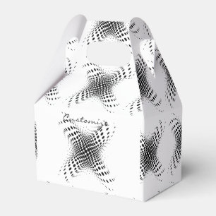 Abstrakte Halbtonkreise X Thunder_Cove Geschenkschachtel