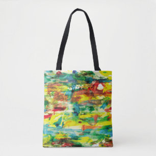 abstrakte Hand zeichne Ölmalerei Zusammensetzung. Tasche
