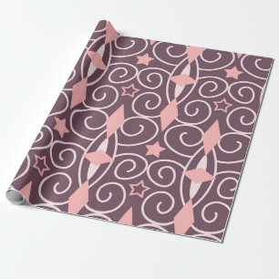 Abstrakte Hand Zeichnend geometrische Formen  Geschenkpapier