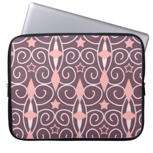 Abstrakte Hand Zeichnend geometrische Formen Laptopschutzhülle