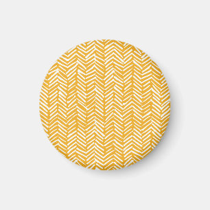 Abstrakte handgezeichnet Linien, Hipster Textur. Magnet