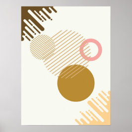 Abstrakte Harmonie Poster