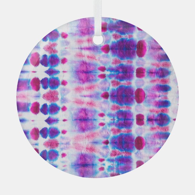Abstrakte, hellrote Gelbe Kunst Ornament Aus Glas (Vorderseite)
