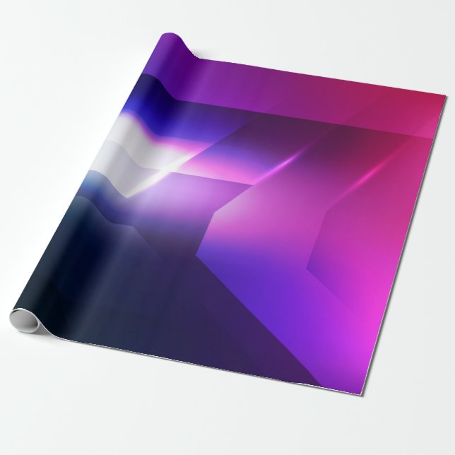 Abstrakte Hexagonalform-Background-Abstract, Art,  Geschenkpapier (Ungerollt)