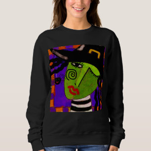 Abstrakte Hexenkalkunst zu tragen Sweatshirt