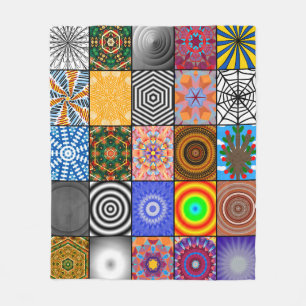 abstrakte Hintergrundabstrakte, schöne Farbe Fleecedecke