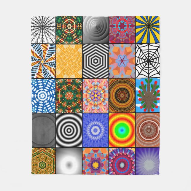 abstrakte Hintergrundabstrakte, schöne Farbe Fleecedecke (Vorderseite)