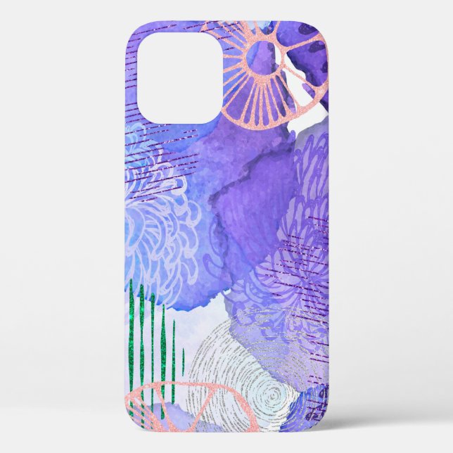 Abstrakte Hintergrundfarbe Case-Mate iPhone Hülle (Rückseite)