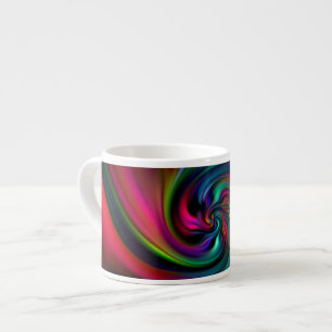 Abstrakte Hintergrundspiralen Soft I Espressotasse