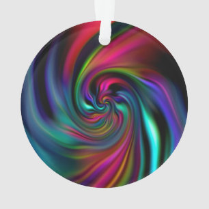 Abstrakte Hintergrundspiralen Soft I Ornament