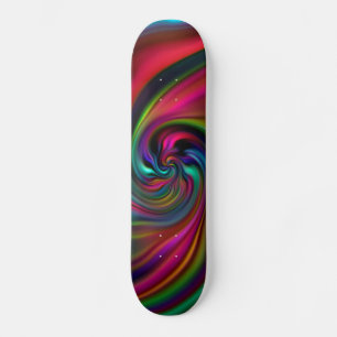 Abstrakte Hintergrundspiralen Soft I Skateboard