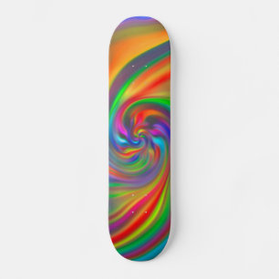 Abstrakte Hintergrundspiralen Soft II Skateboard