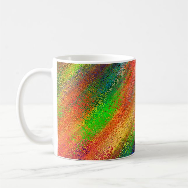 Abstrakte Hintergrundtexte Kaffeetasse (Links)