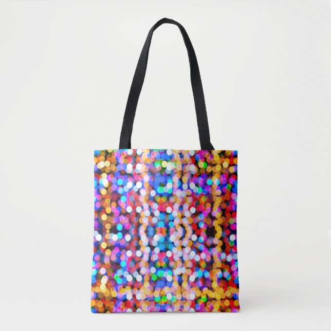 Abstrakte Hintergrundunschärfe von Bokeh Tasche (Vorderseite)