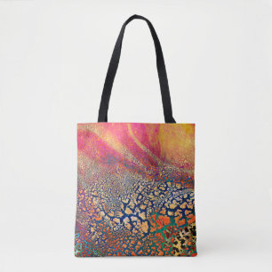Abstrakte, hochdetaillierte, strukturierte Grunge- Tasche