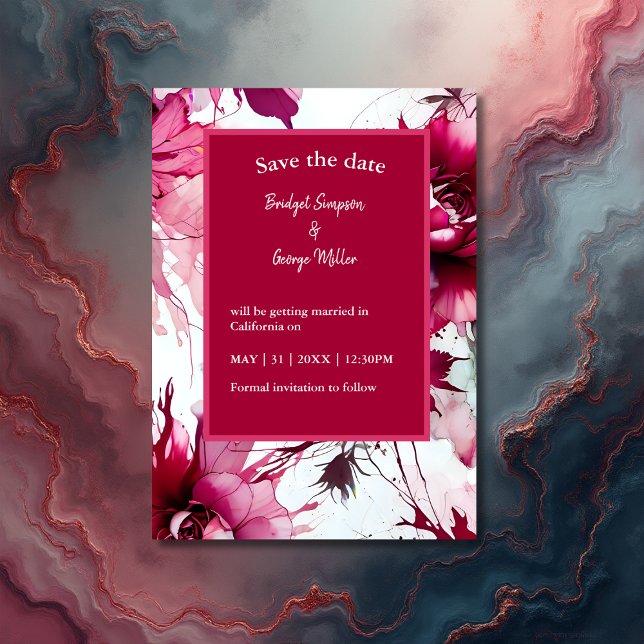 abstrakte Hochzeit in Rosa (Von Creator hochgeladen)