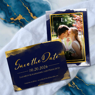 Abstrakte Hochzeit Speichern Sie das Datum der Ein Einladung