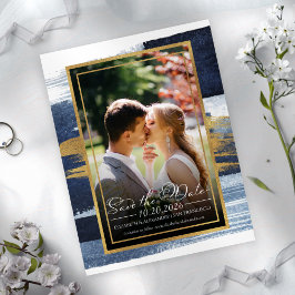 Abstrakte Hochzeit Speichern Sie das Datum der Ein Postkarte