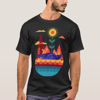 Abstrakte Hoffnung T-Shirt