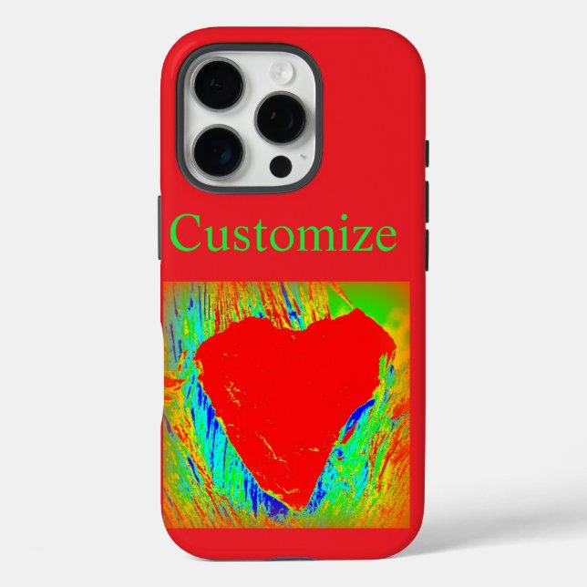 abstrakte Hörer iPhone 16 Pro Hülle (Rückseite)