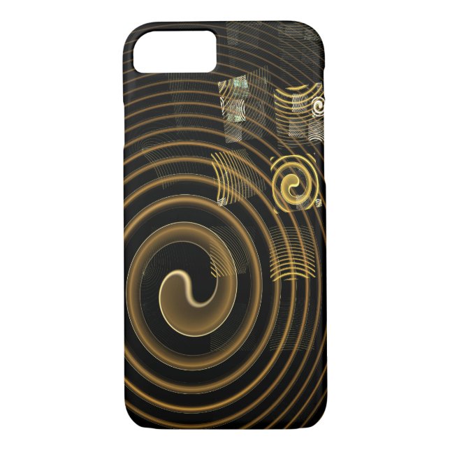Abstrakte Hypnose Case-Mate iPhone Hülle (Rückseite)