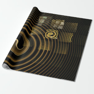 Abstrakte Hypnose Geschenkpapier
