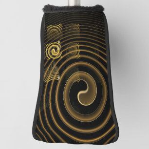 Abstrakte Hypnose Golf Headcover