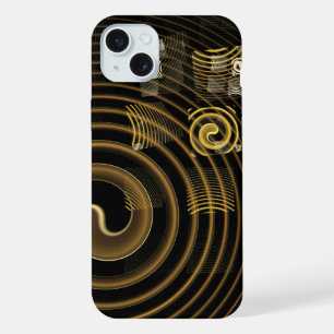 Abstrakte Hypnose iPhone 15 Plus Hülle