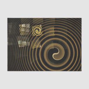 Abstrakte Hypnose Seidenpapier