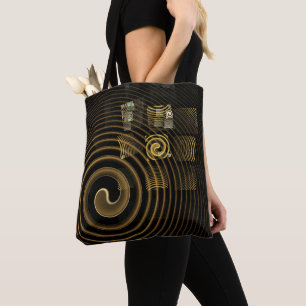 Abstrakte Hypnose Tasche