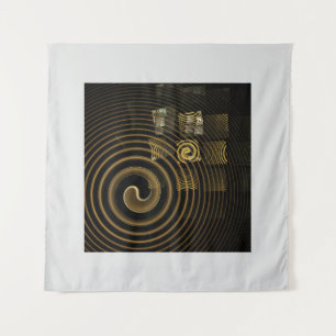Abstrakte Hypnose Wandteppich