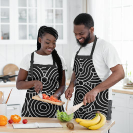 Abstrakte Hypnosezirkel Schürze