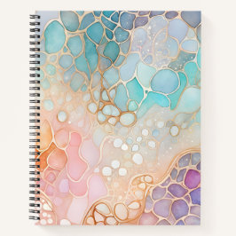 Abstrakte Ink Art Spirituosen Notebook Notizbuch